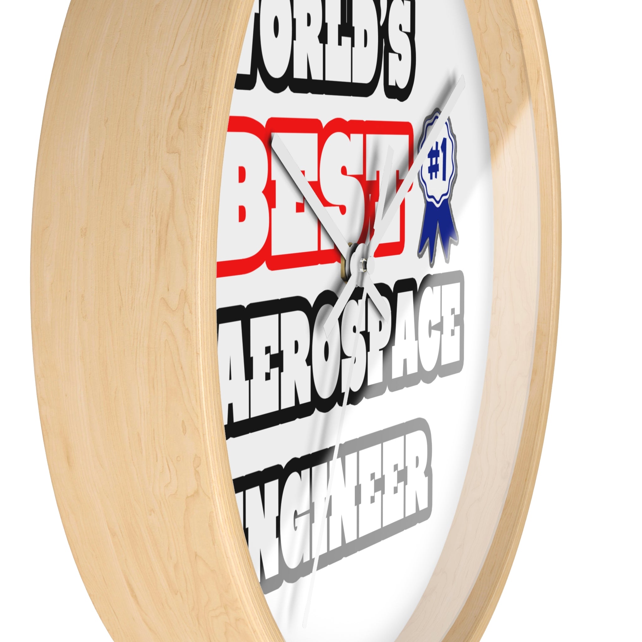 World's Best Aerospace Engineer - Wall Clock