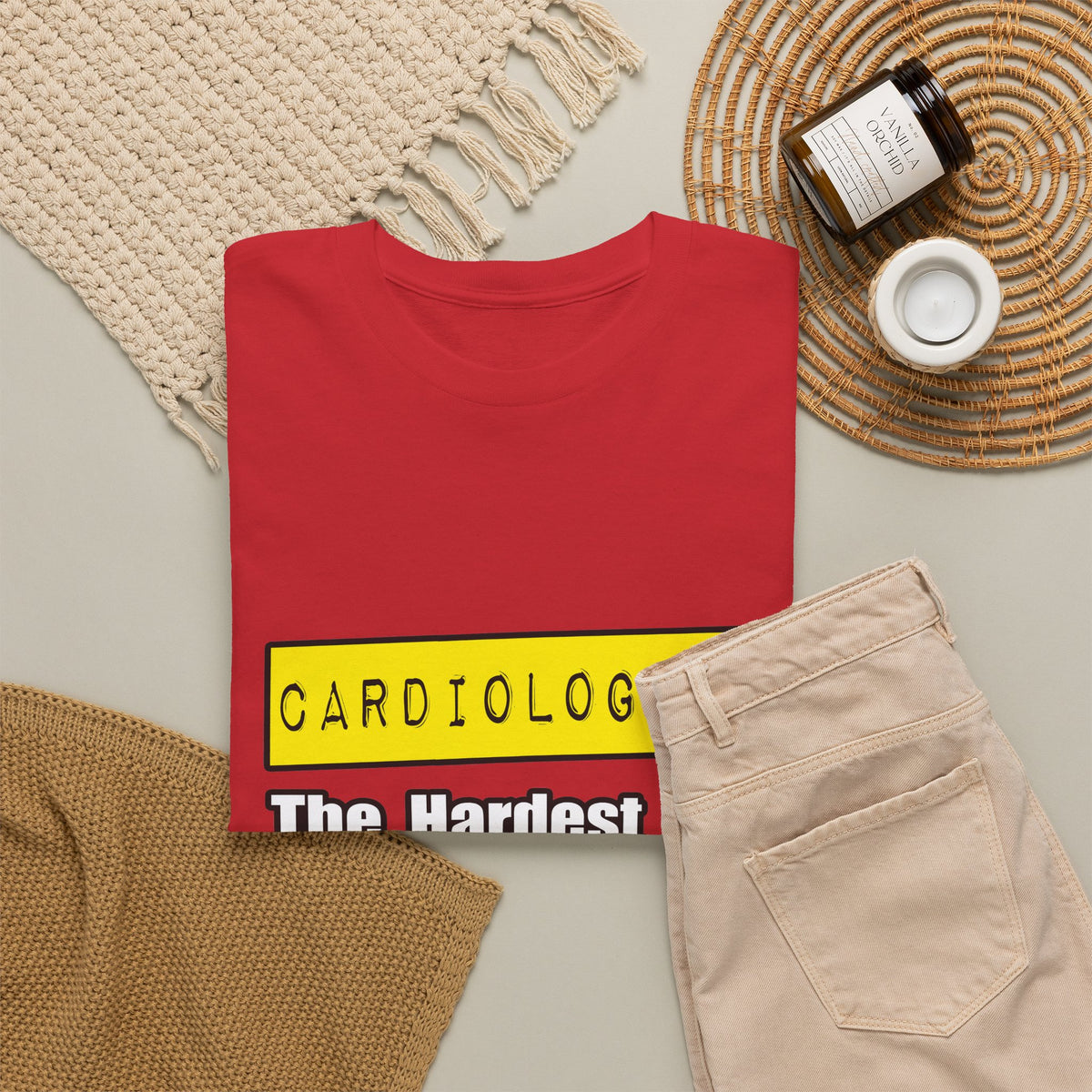 Cardiologist...Hardest Job You'll Ever Love - Unisex Heavy Cotton Tee