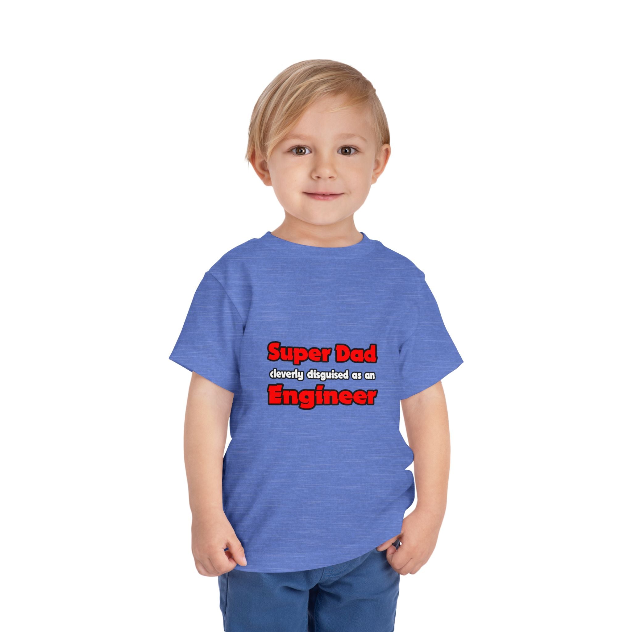 Super Dad ... Engineer - Toddler Short Sleeve Tee