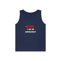 Relax ... I Am an Audiologist - Unisex Heavy Cotton Tank Top