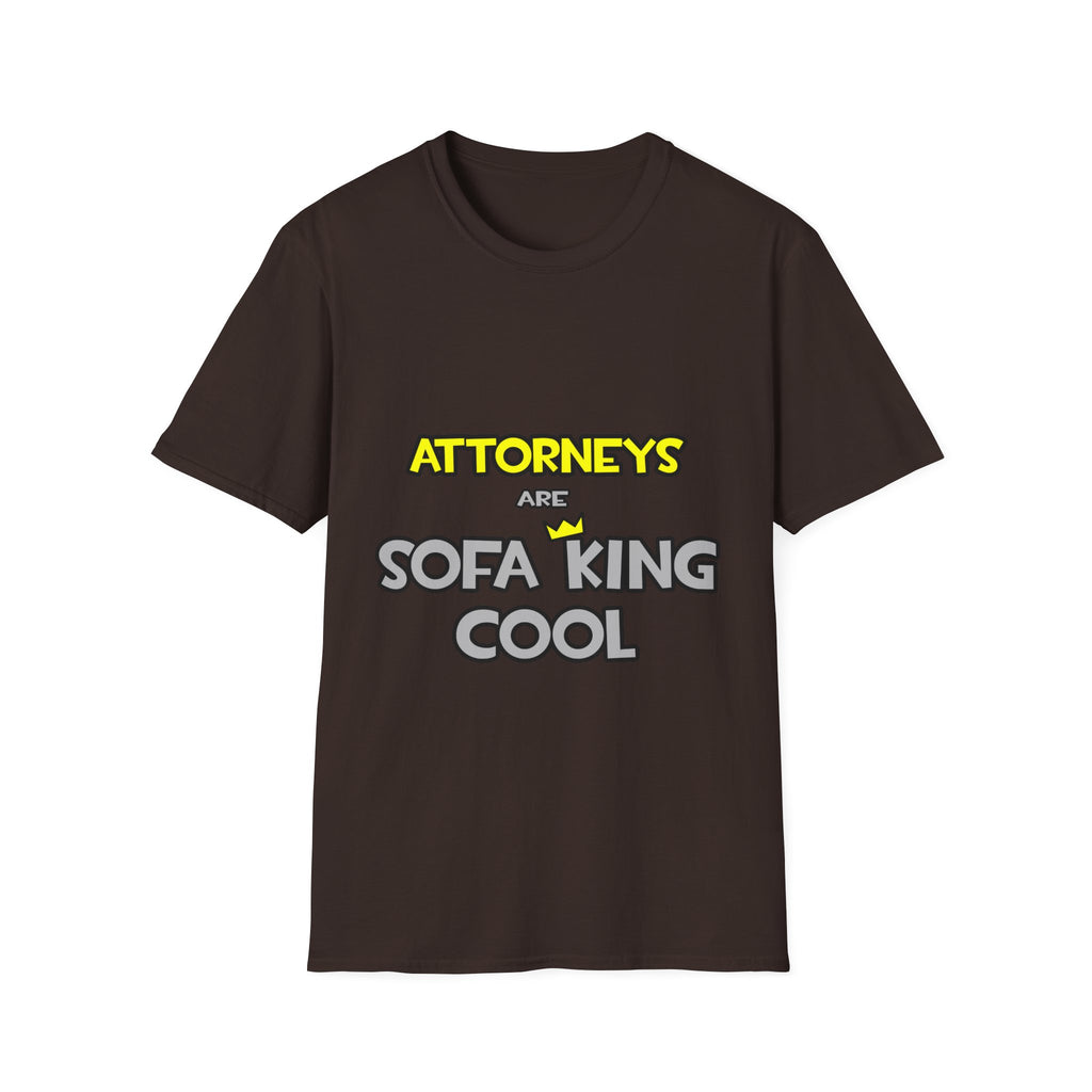 Attorneys Are Sofa King Cool - Unisex Softstyle T-Shirt