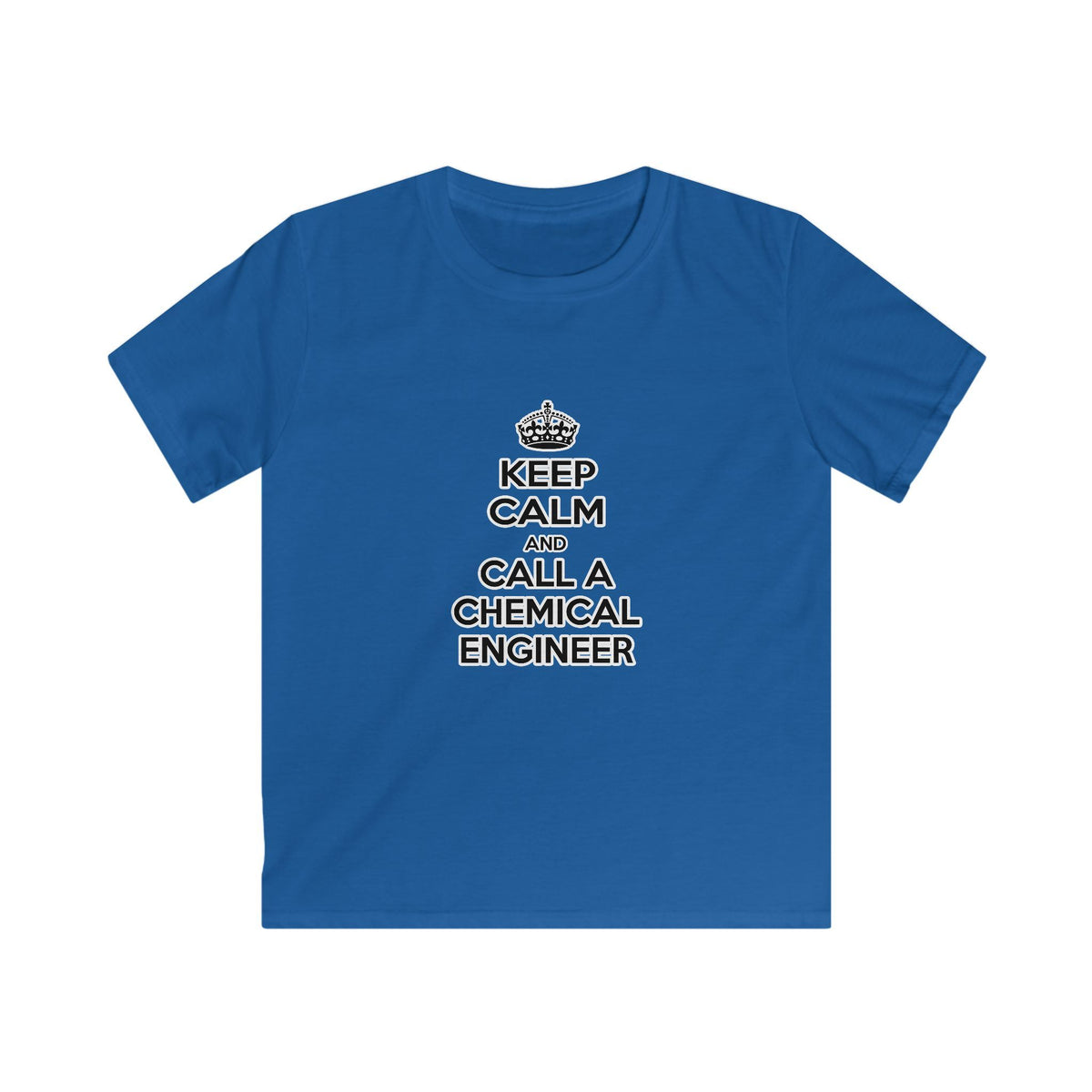 Keep Calm and Call a Chemical Engineer - Kids Softstyle Tee
