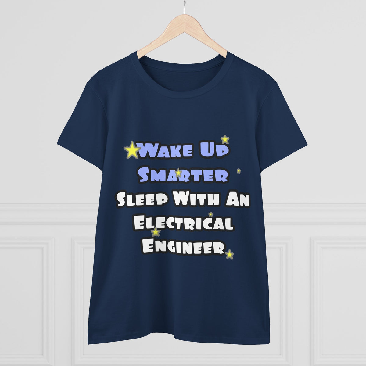 Smarter...Sleep With an Electrical Engineer - Women's Midweight Cotton Tee