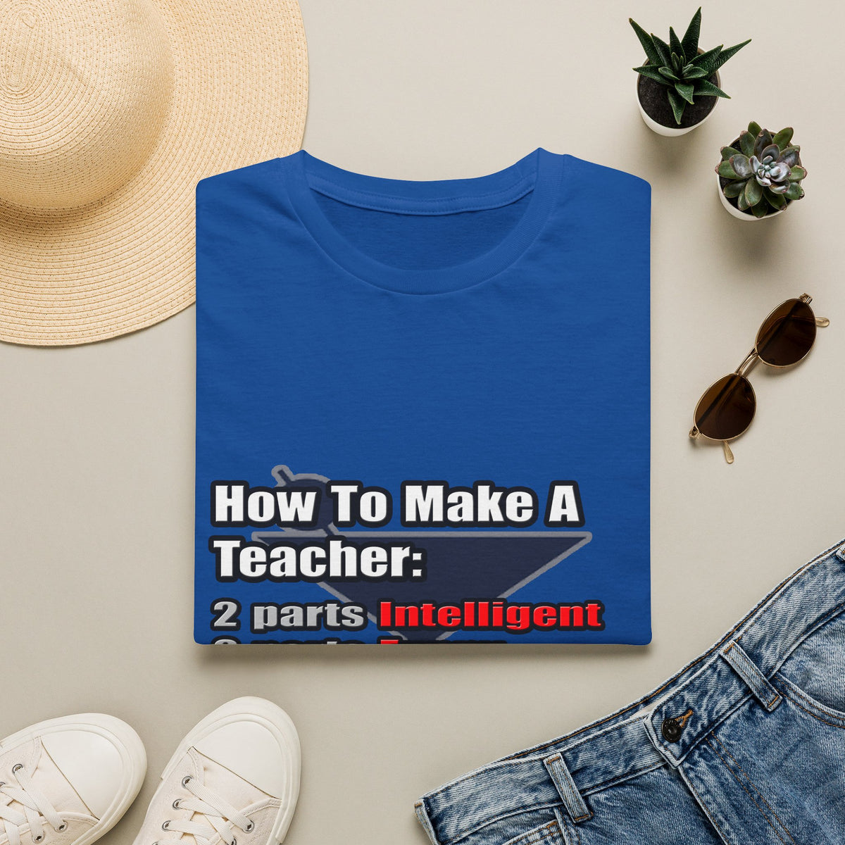 How To Make a Teacher - Unisex Softstyle T-Shirt