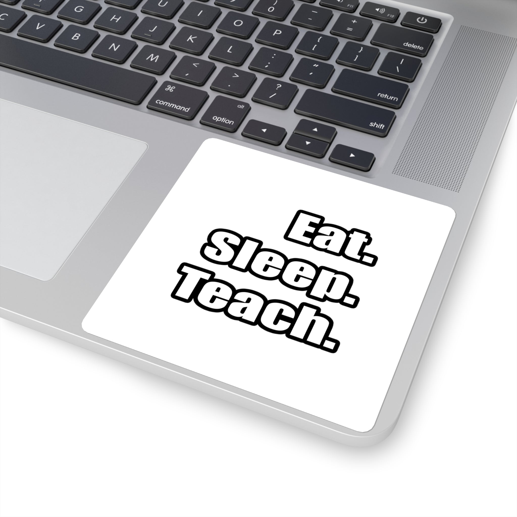 eat sleep teach - Square Stickers