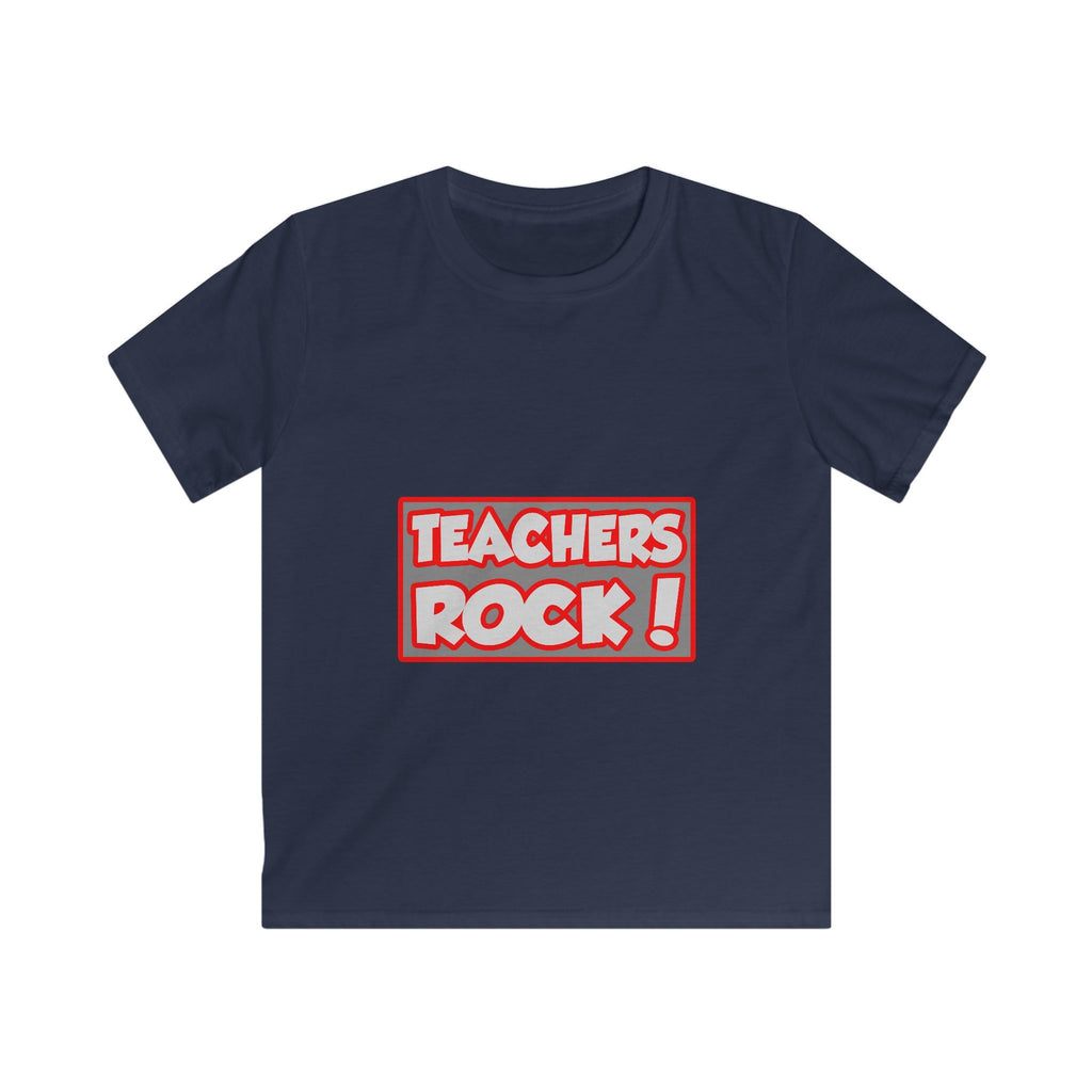 Teachers Rock! - Kids Softstyle Tee