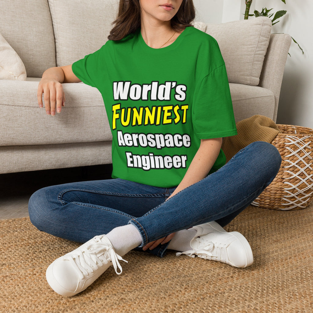 World's Funniest Aerospace Engineer - Unisex Softstyle T-Shirt