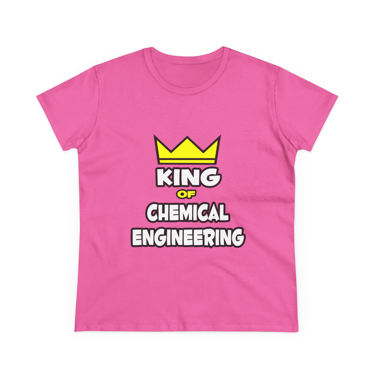 King of Chemical Engineering (2) - Women's Midweight Cotton Tee