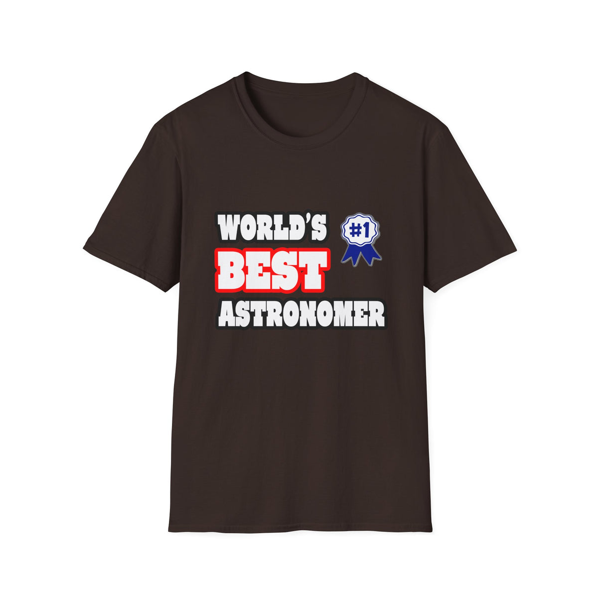 World's Best Astronomer - Unisex Softstyle T-Shirt
