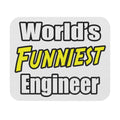 World's Funniest Engineer - Mouse Pad (Rectangle)