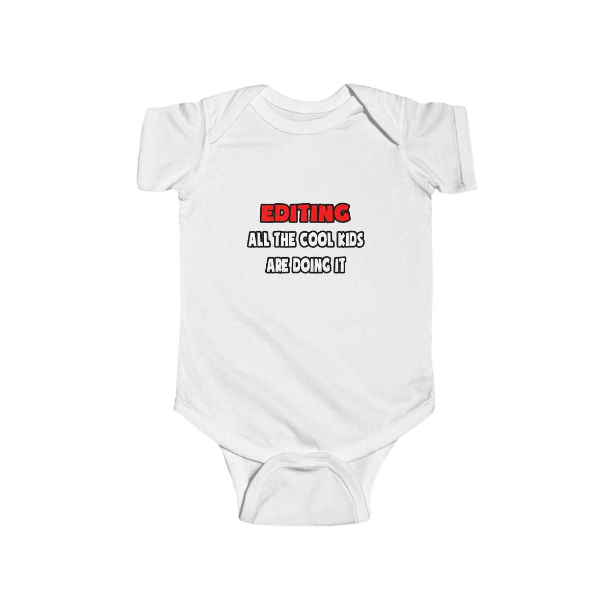 Funny Editor Shirts and Gifts - Infant Fine Jersey Bodysuit