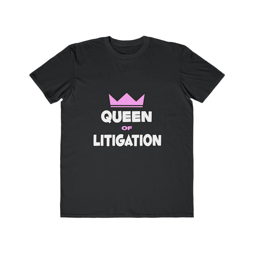 Queen of Litigation - Men's Lightweight Fashion Tee