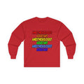 Rainbow Anesthesiologist Assistant - Unisex Ultra Cotton Long Sleeve Tee