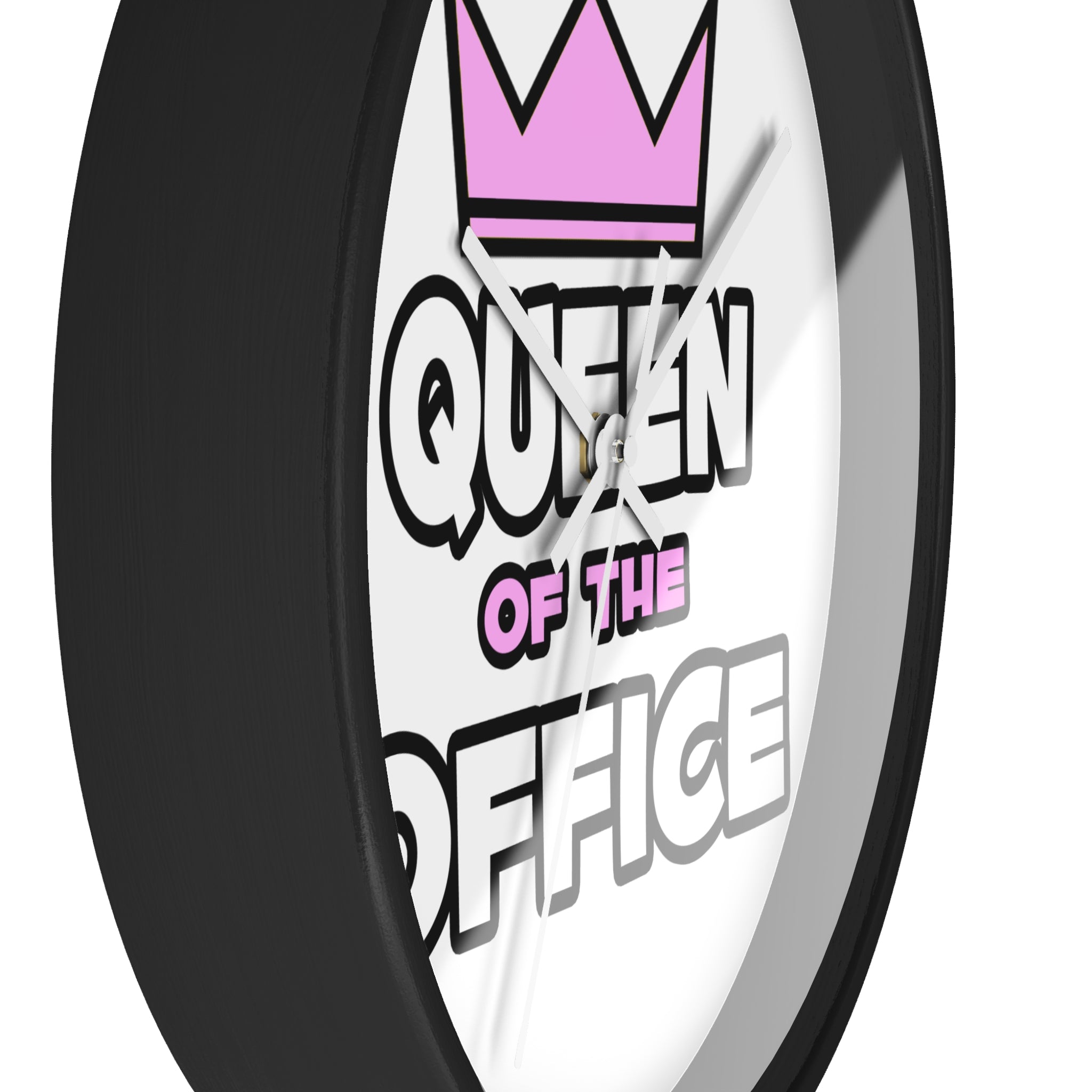 Queen of the Office - Wall Clock