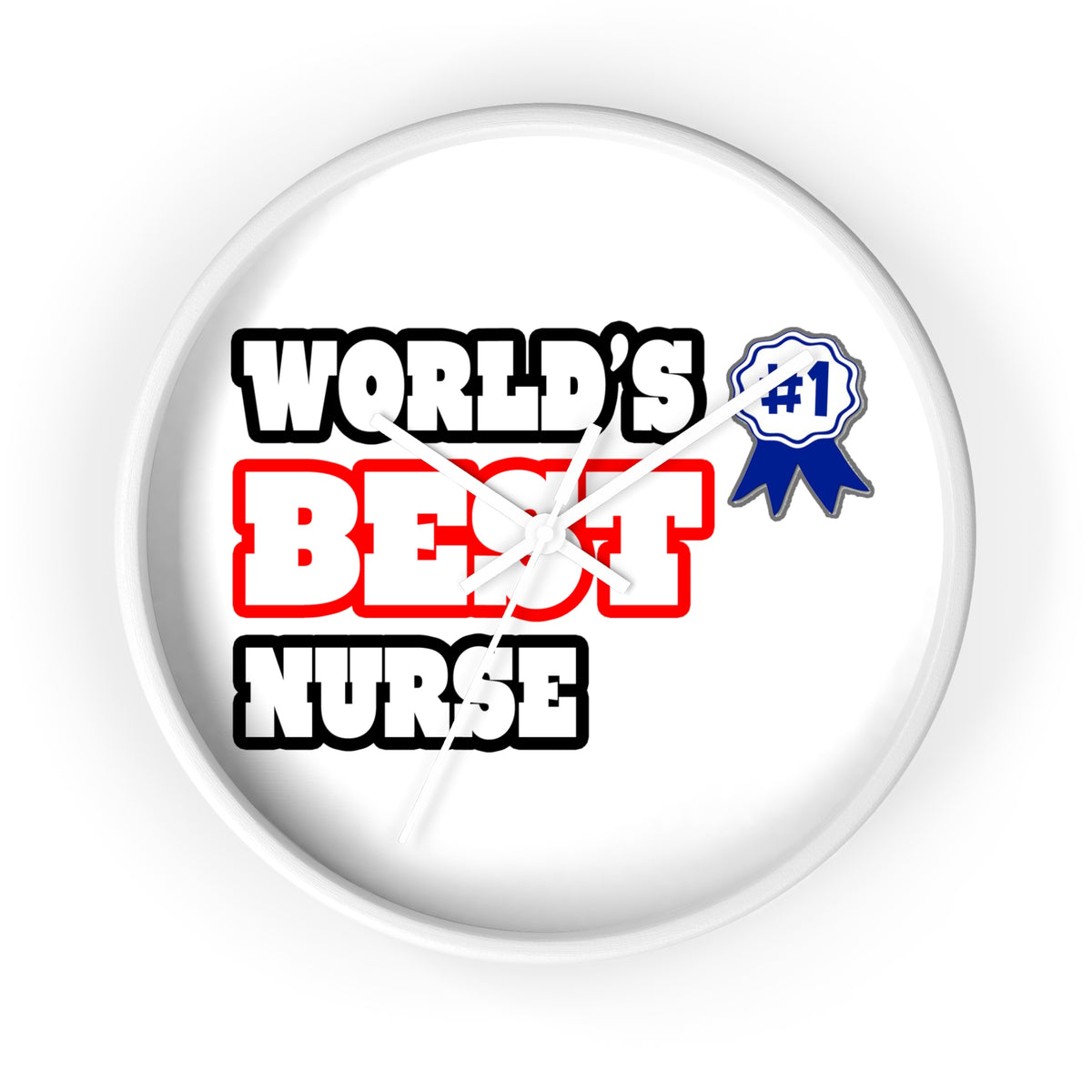 World's Best Nurse - Wall Clock