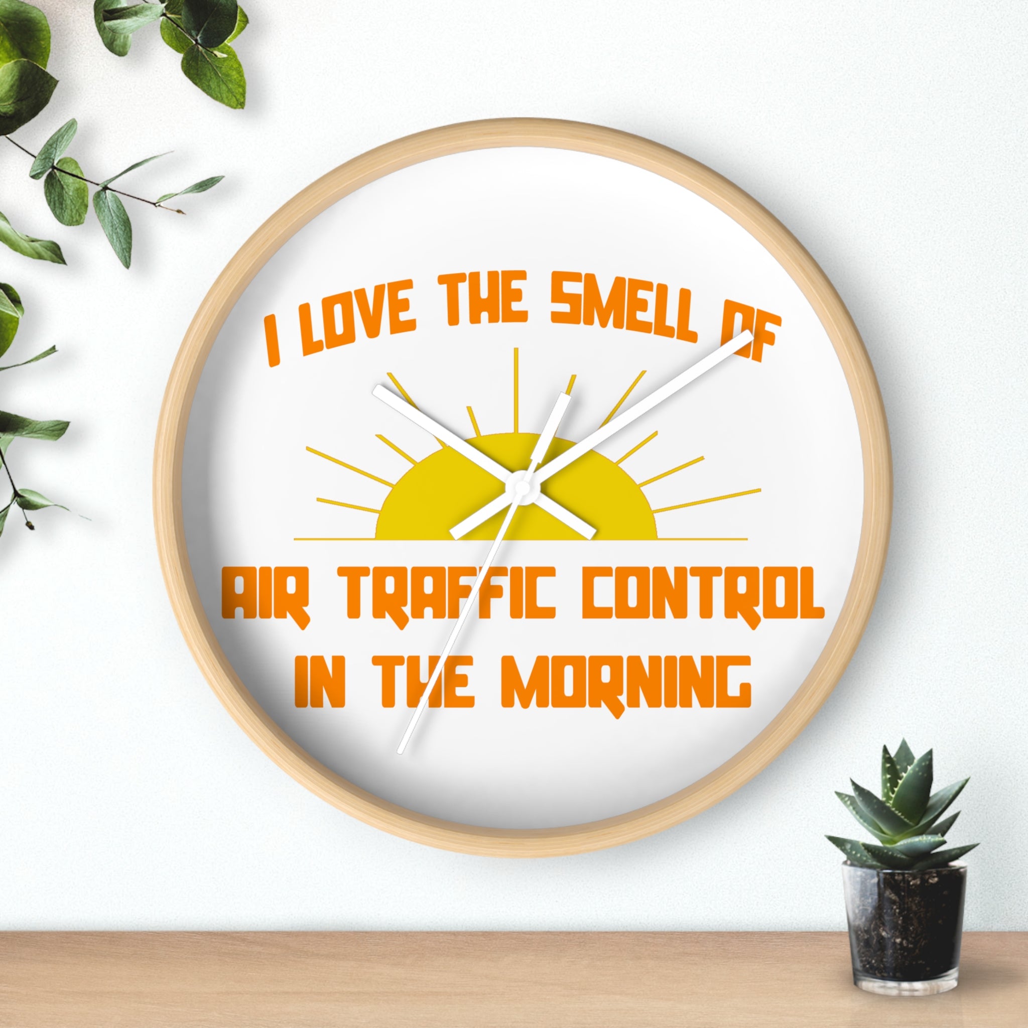 Smell of Air Traffic Control in the Morning - Wall Clock