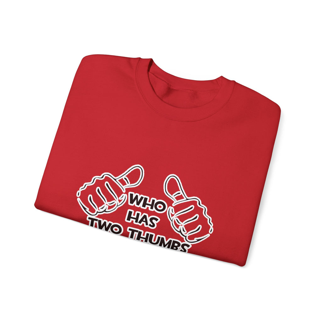 Two Thumbs...Aerospace Engineer - Unisex Heavy Blend™ Crewneck Sweatshirt
