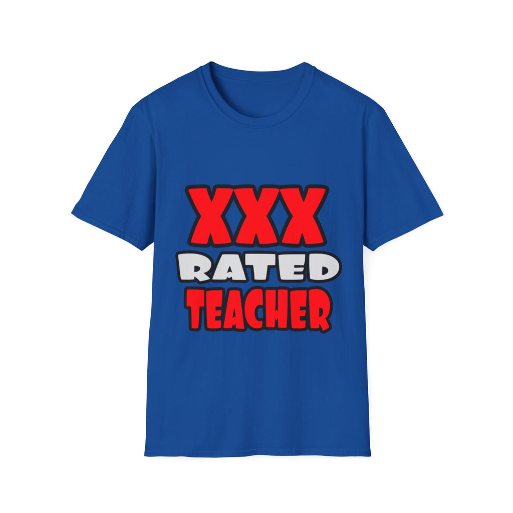 XXX Rated Teacher - Unisex Softstyle T-Shirt