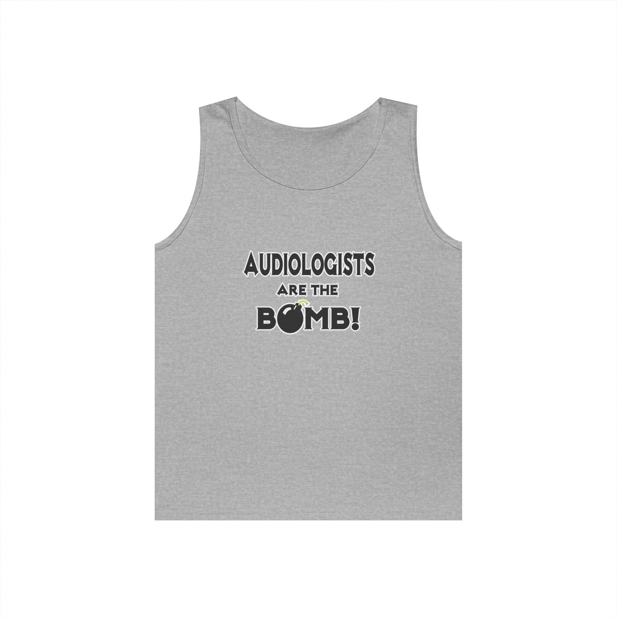 Audiologists Are The Bomb! - Unisex Heavy Cotton Tank Top