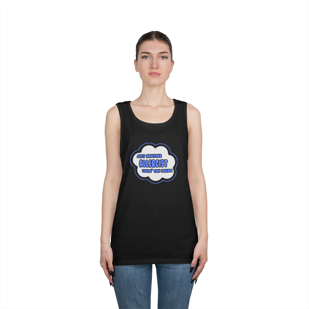 Allergist .. Livin' The Dream - Unisex Heavy Cotton Tank Top