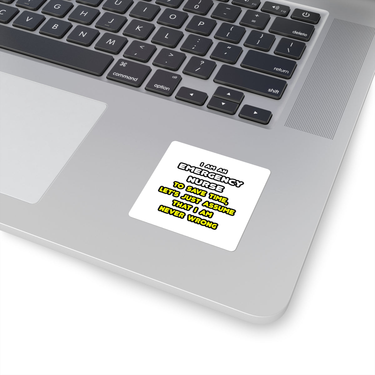 Funny Emergency Nurse T Shirts and Gifts - Square Stickers