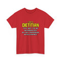 Dietitian...Superior Intelligence - Unisex Heavy Cotton Tee