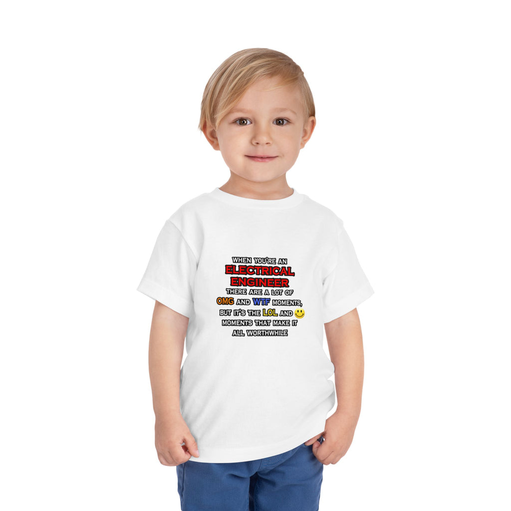 Funny Electrical Engineer ... OMG WTF LOL - Toddler Short Sleeve Tee