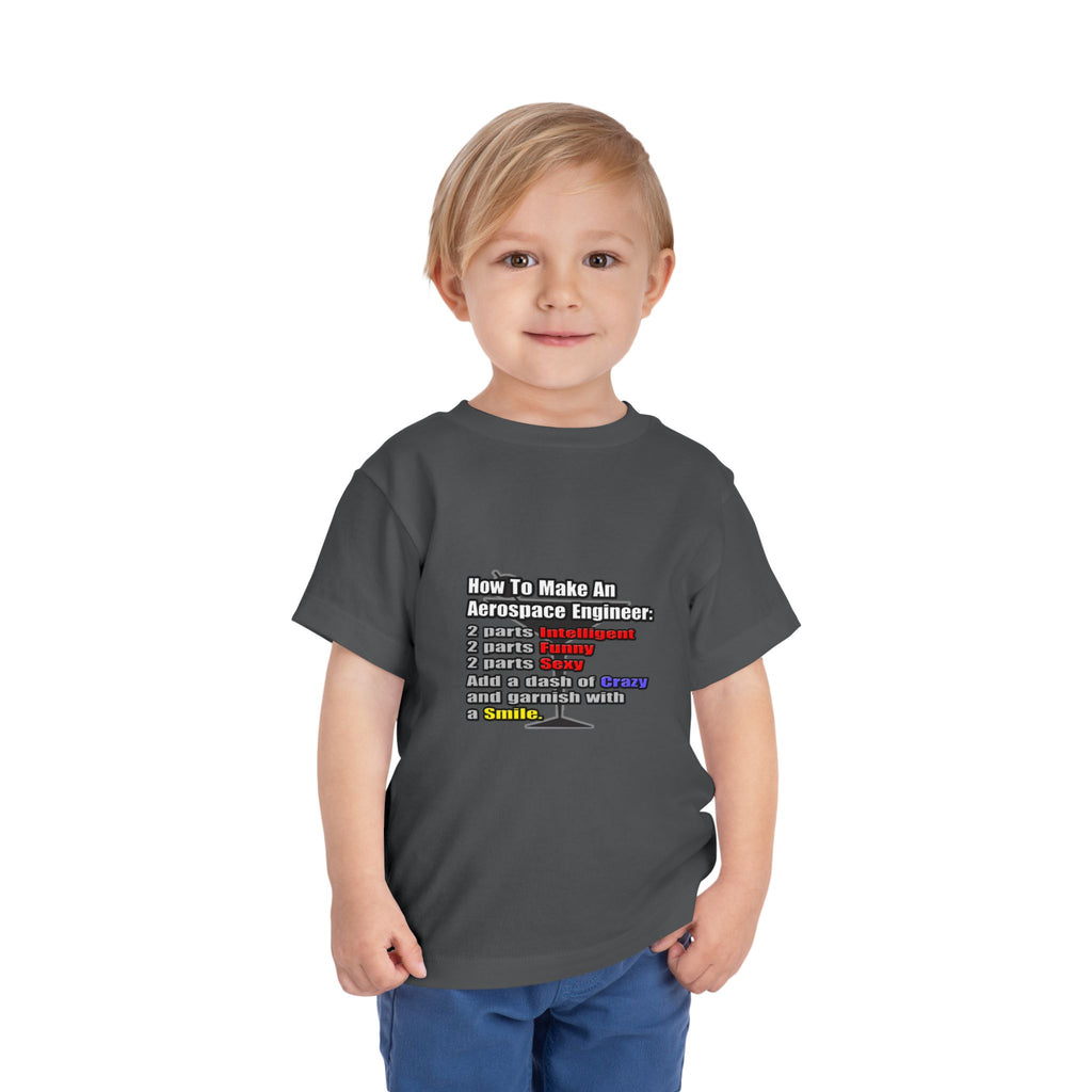 How To Make an Aerospace Engineer - Toddler Short Sleeve Tee