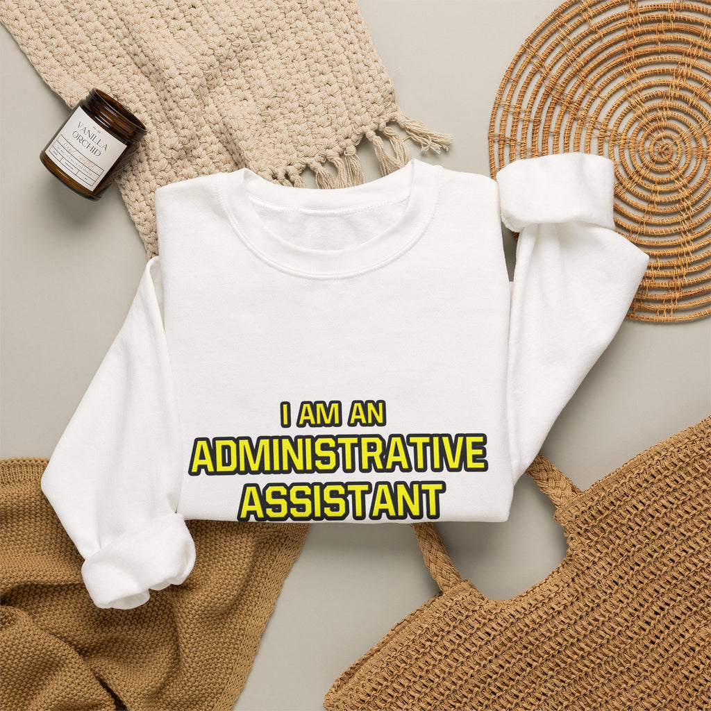 Administrative Assistant...Superior Intelligence - Unisex Heavy Blend™ Crewneck Sweatshirt