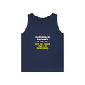 Funny Aerospace Engineer T Shirts and Gifts - Unisex Heavy Cotton Tank Top