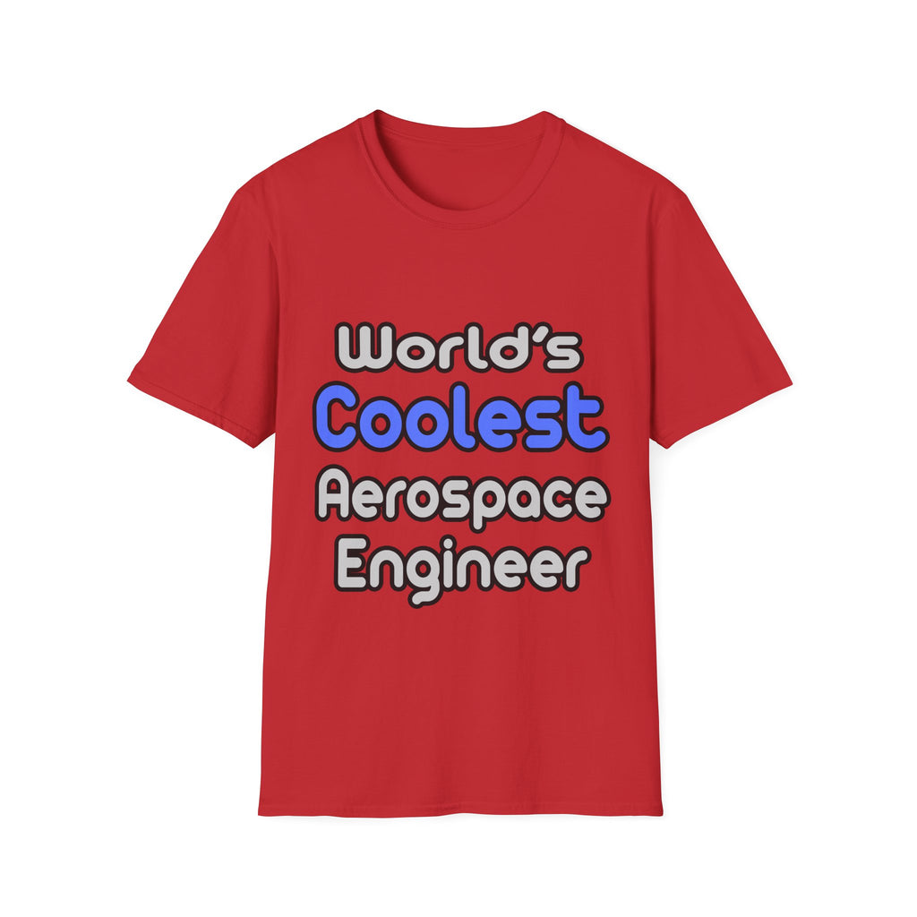 World's Coolest Aerospace Engineer - Unisex Softstyle T-Shirt