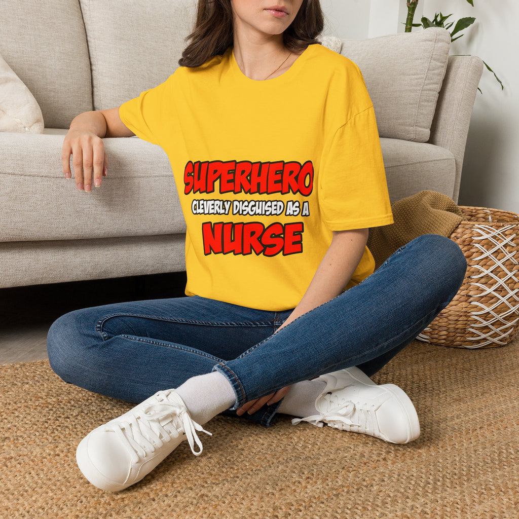 Superhero...Nurse - Unisex Softstyle T-Shirt