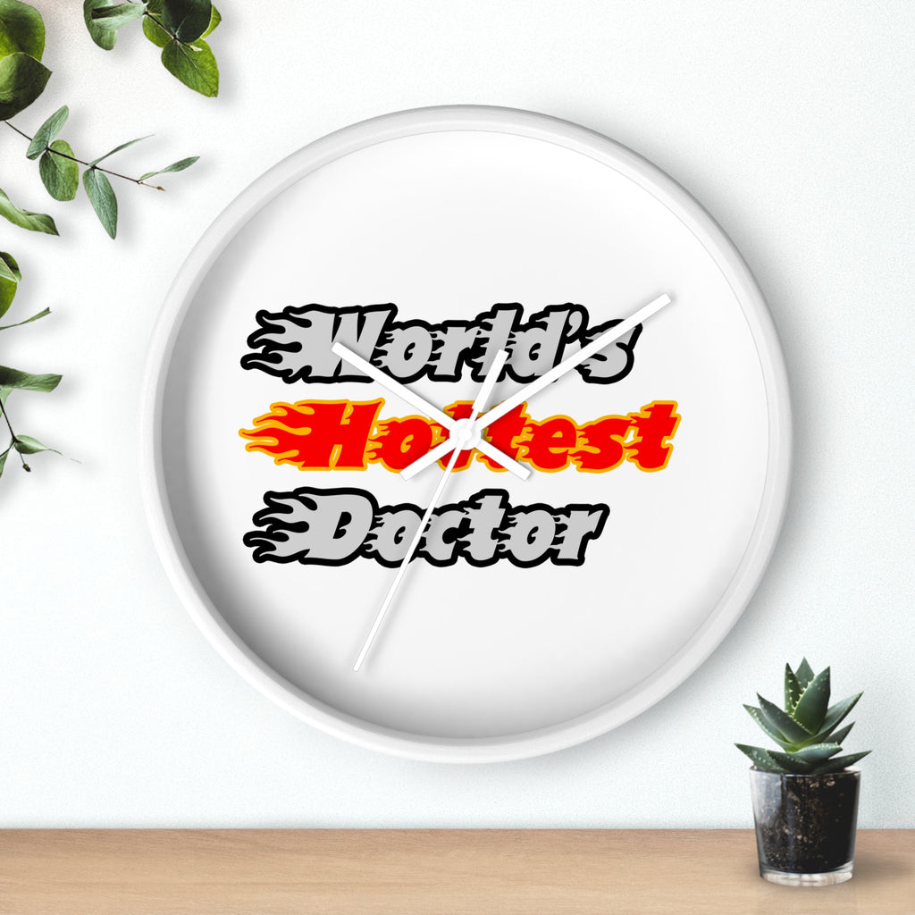 World's Hottest Doctor - Wall Clock