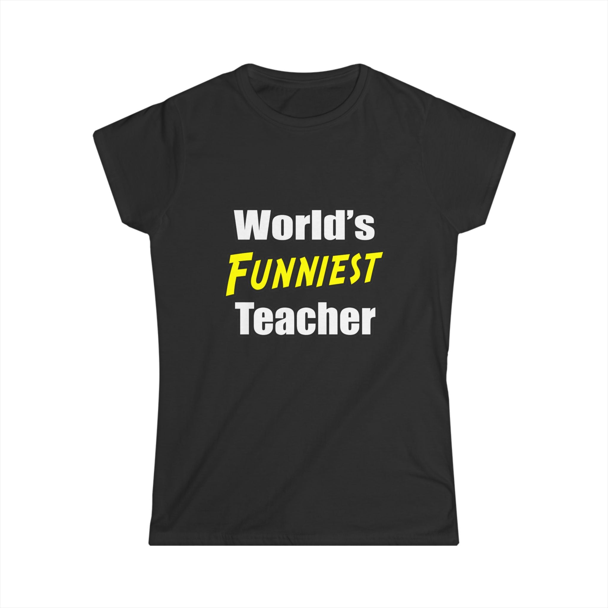 World's Funniest Teacher - Women's Softstyle Tee