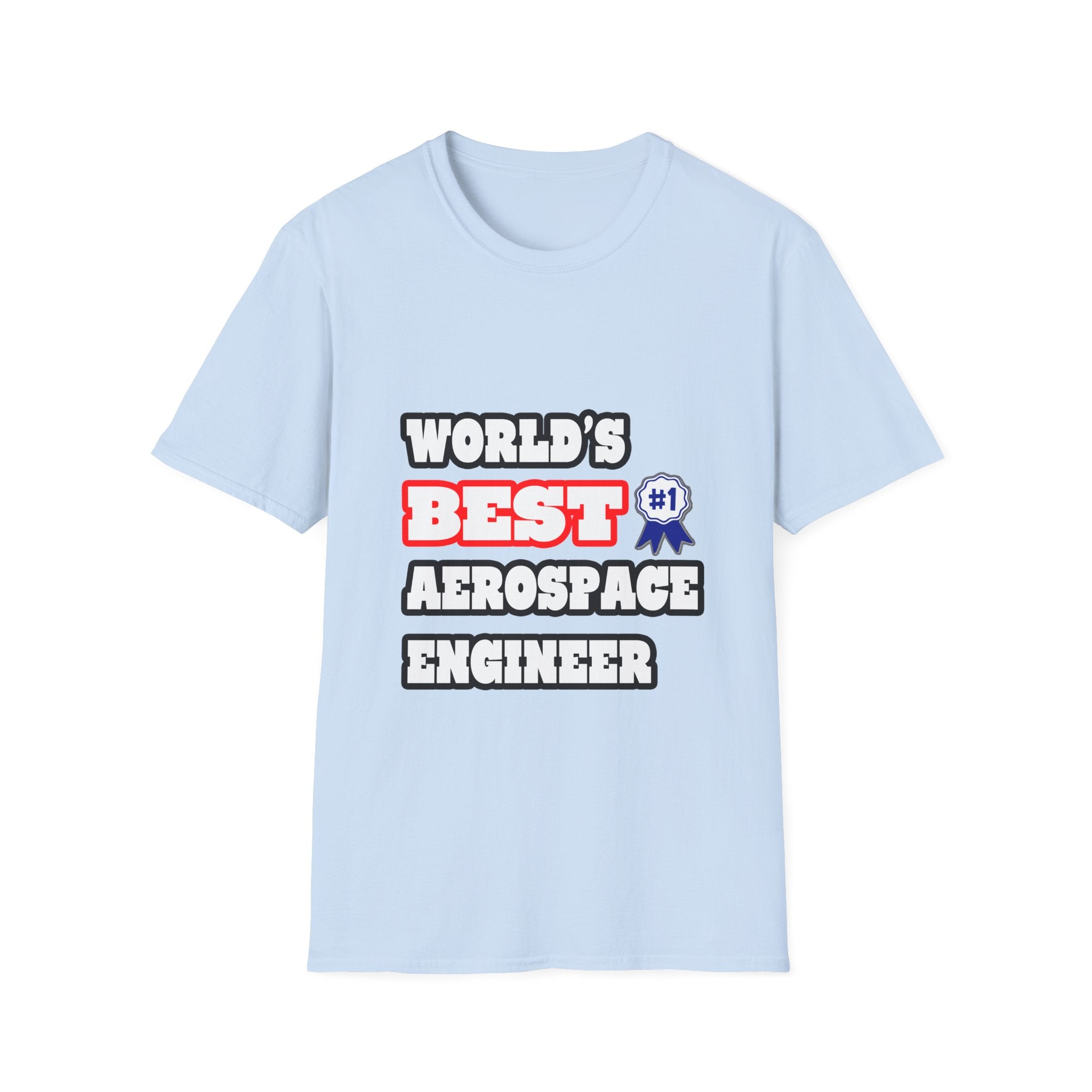 World's Best Aerospace Engineer - Unisex Softstyle T-Shirt