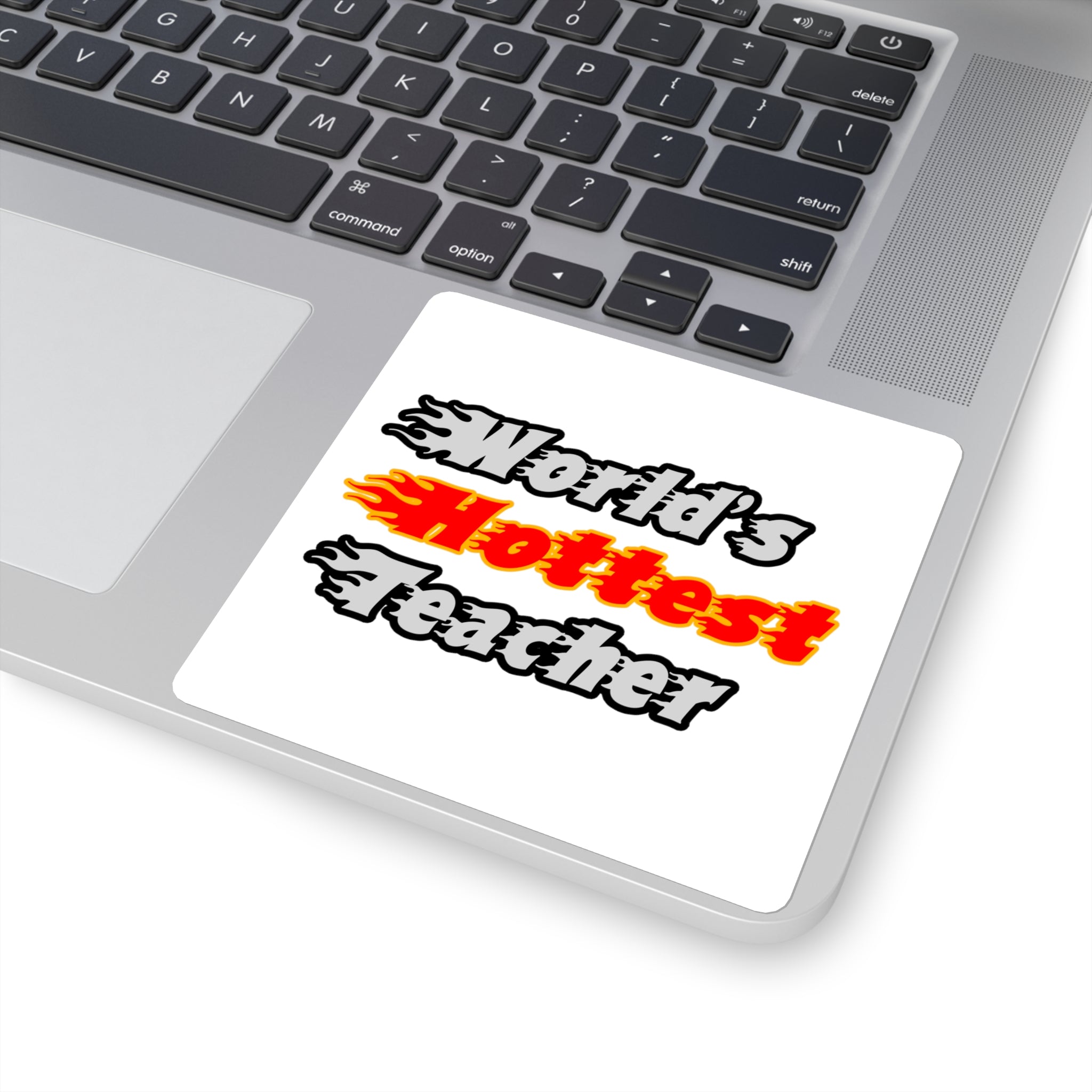 World's Hottest Teacher - Square Stickers