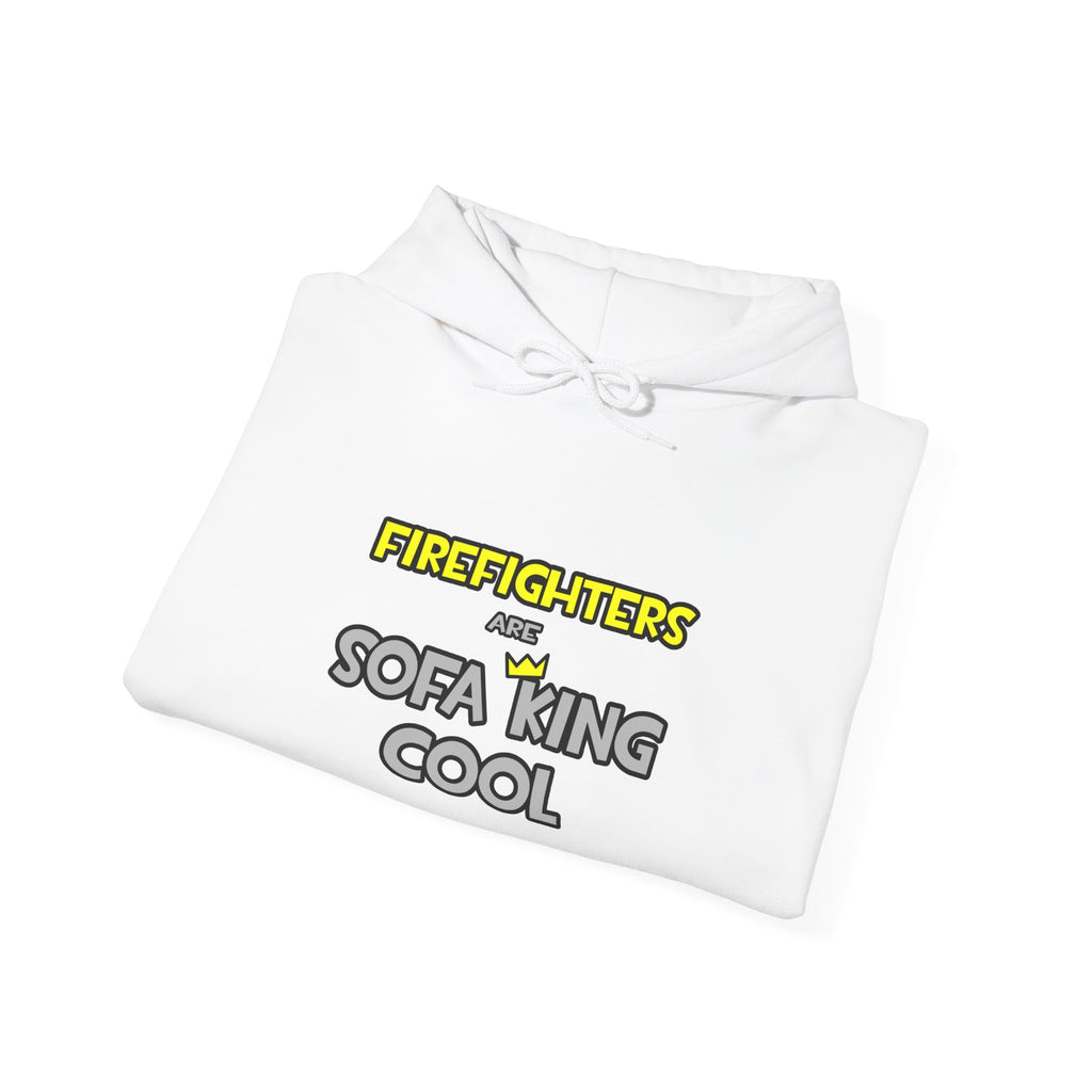 Firefighters Are Sofa King Cool - Unisex Heavy Blend™ Hooded Sweatshirt