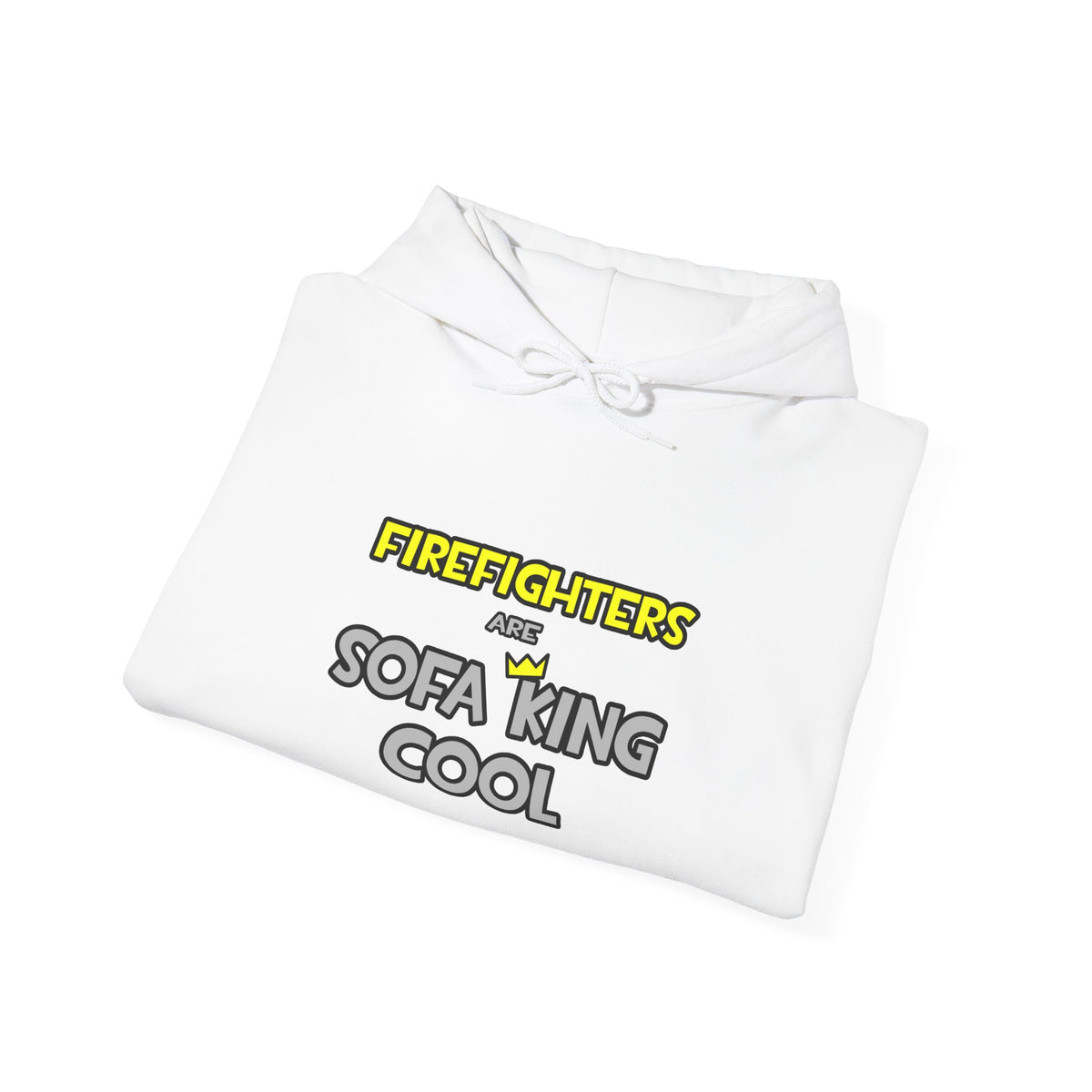 Firefighters Are Sofa King Cool - Unisex Heavy Blend™ Hooded Sweatshirt