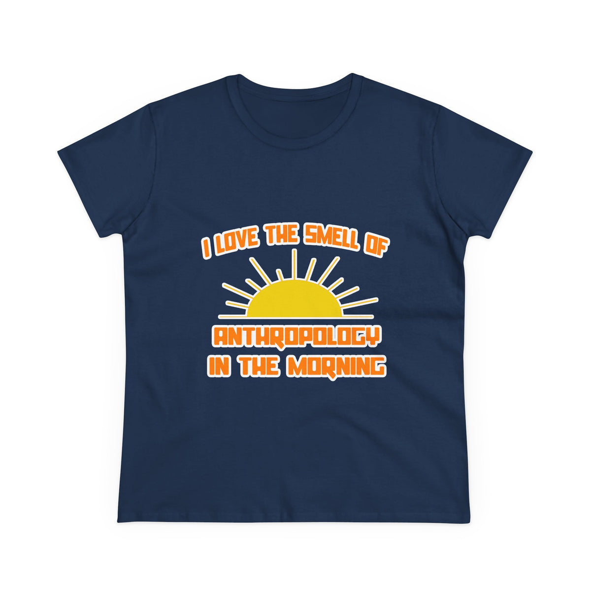 Smell of Anthropology in the Morning - Women's Midweight Cotton Tee
