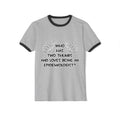 Two Thumbs and Loves Being an Epidemiologist - Unisex Cotton Ringer T-Shirt