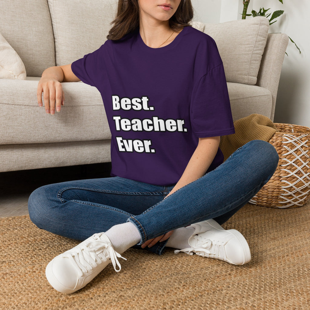 best teacher ever - Unisex Softstyle T-Shirt