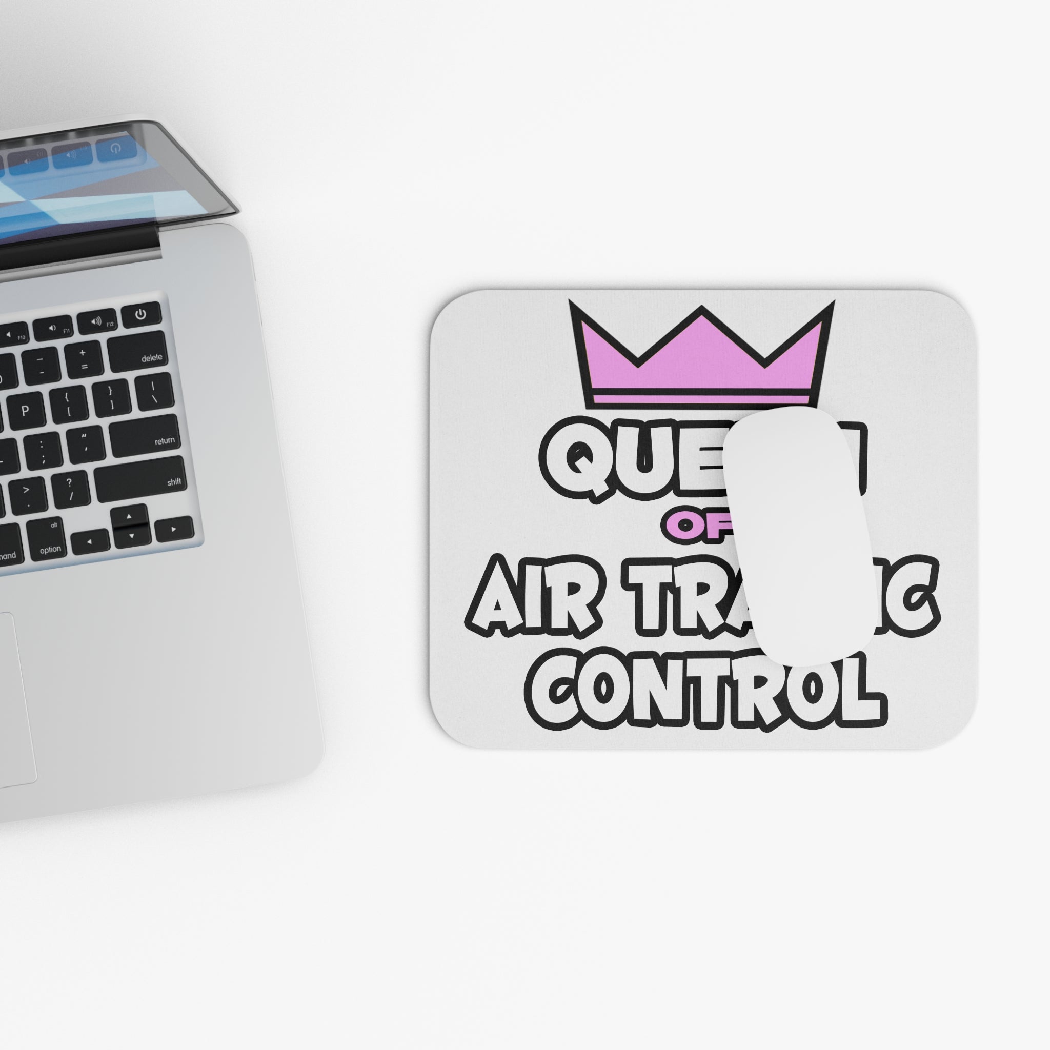 Queen of Air Traffic Control - Mouse Pad (Rectangle)
