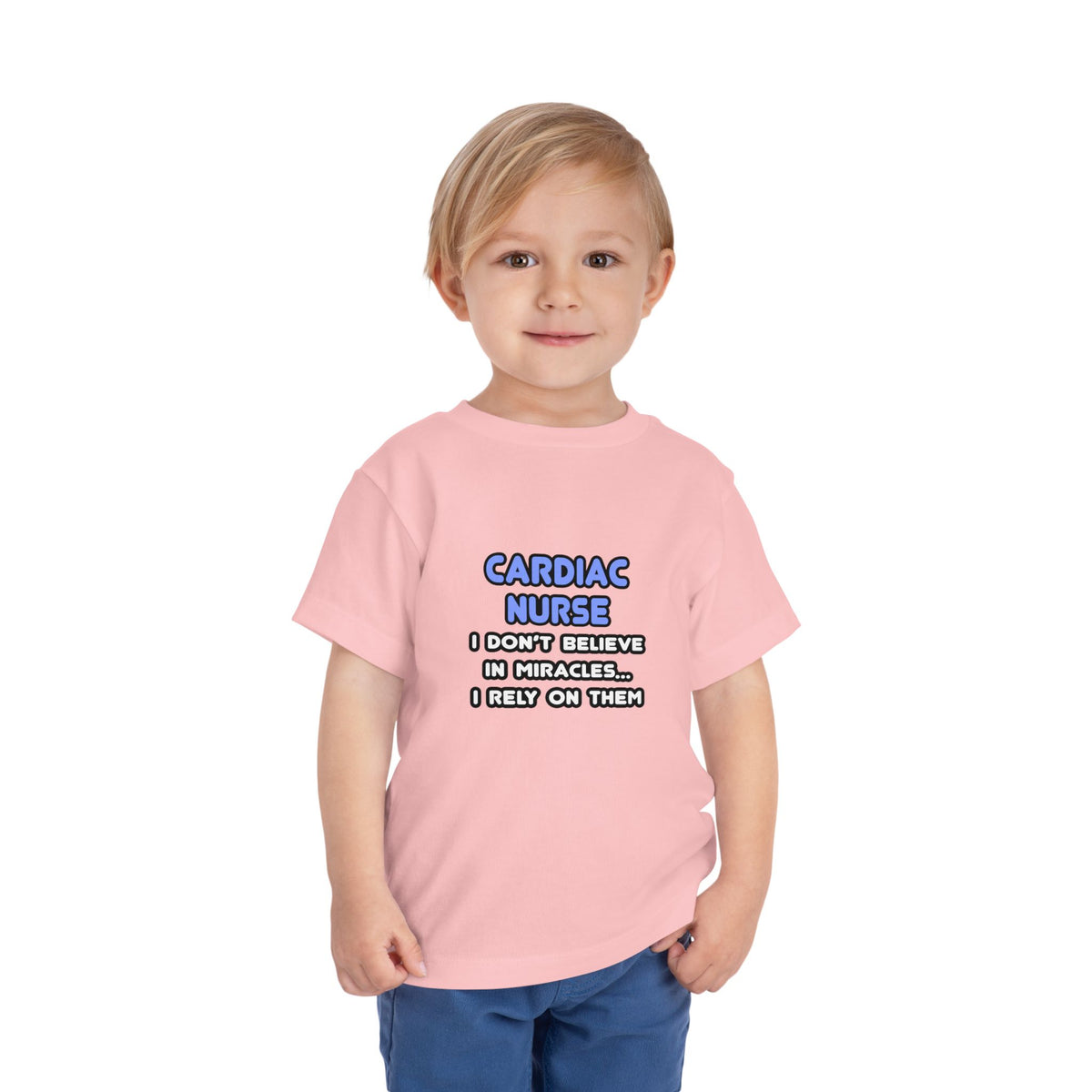 Miracles and Cardiac Nurses - Toddler Short Sleeve Tee