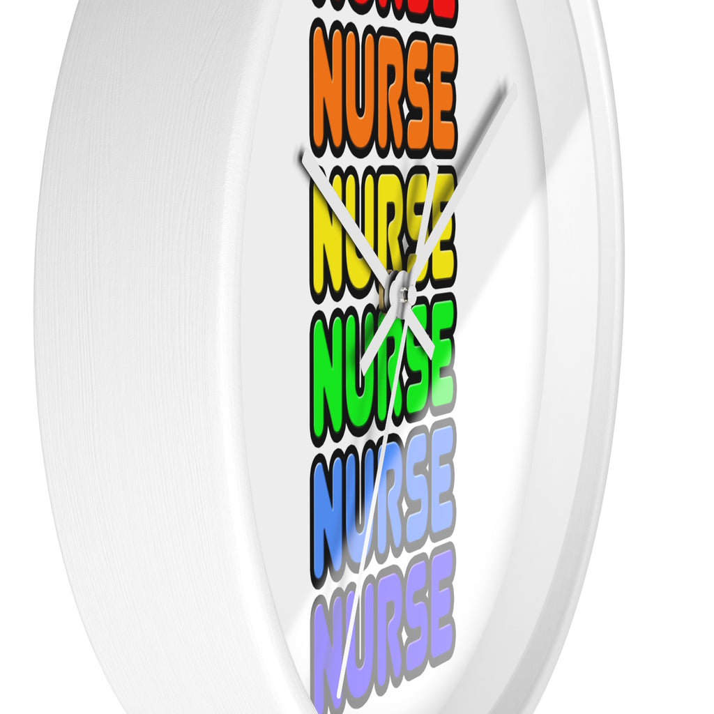 Rainbow Nurse - Wall Clock