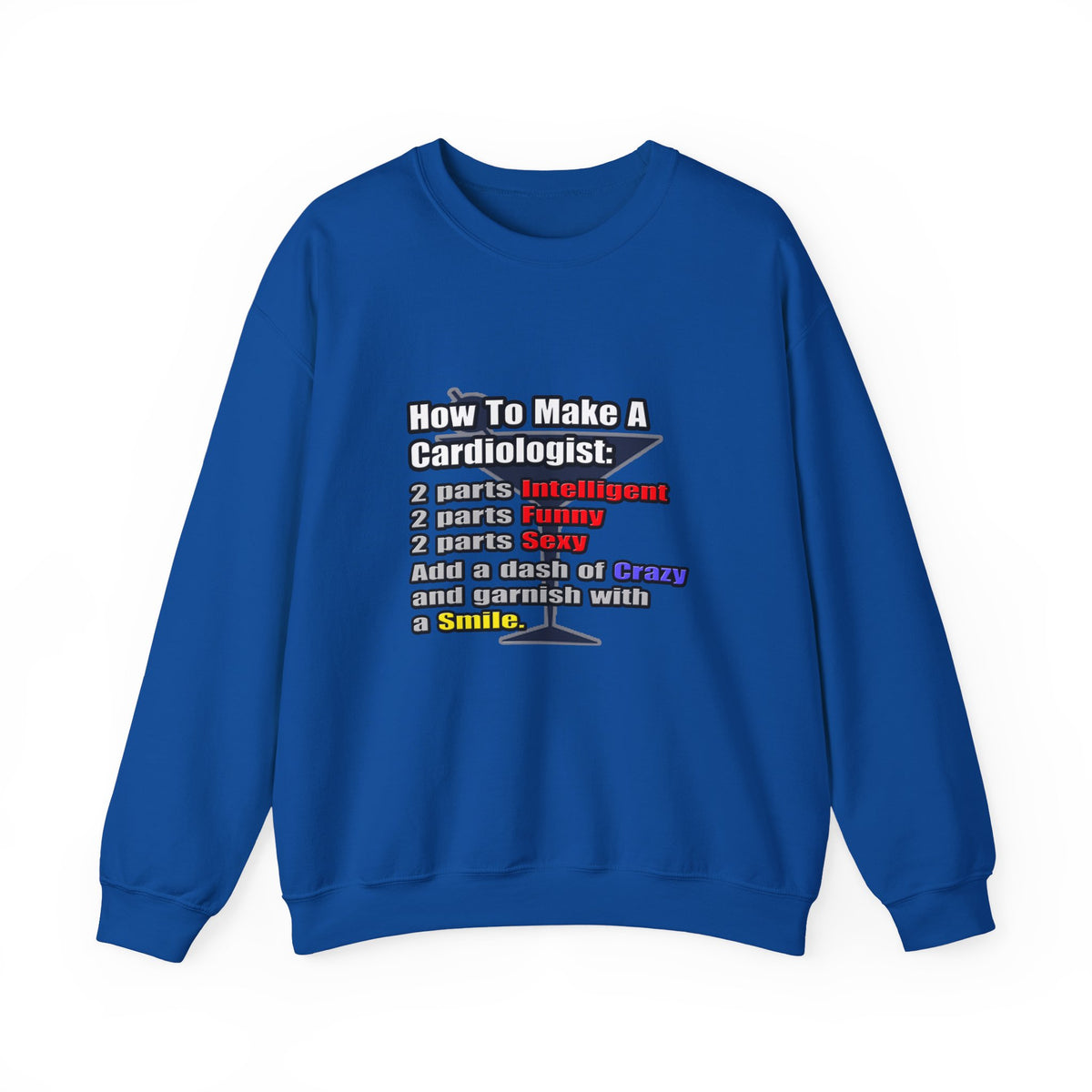 How To Make a Cardiologist - Unisex Heavy Blend™ Crewneck Sweatshirt