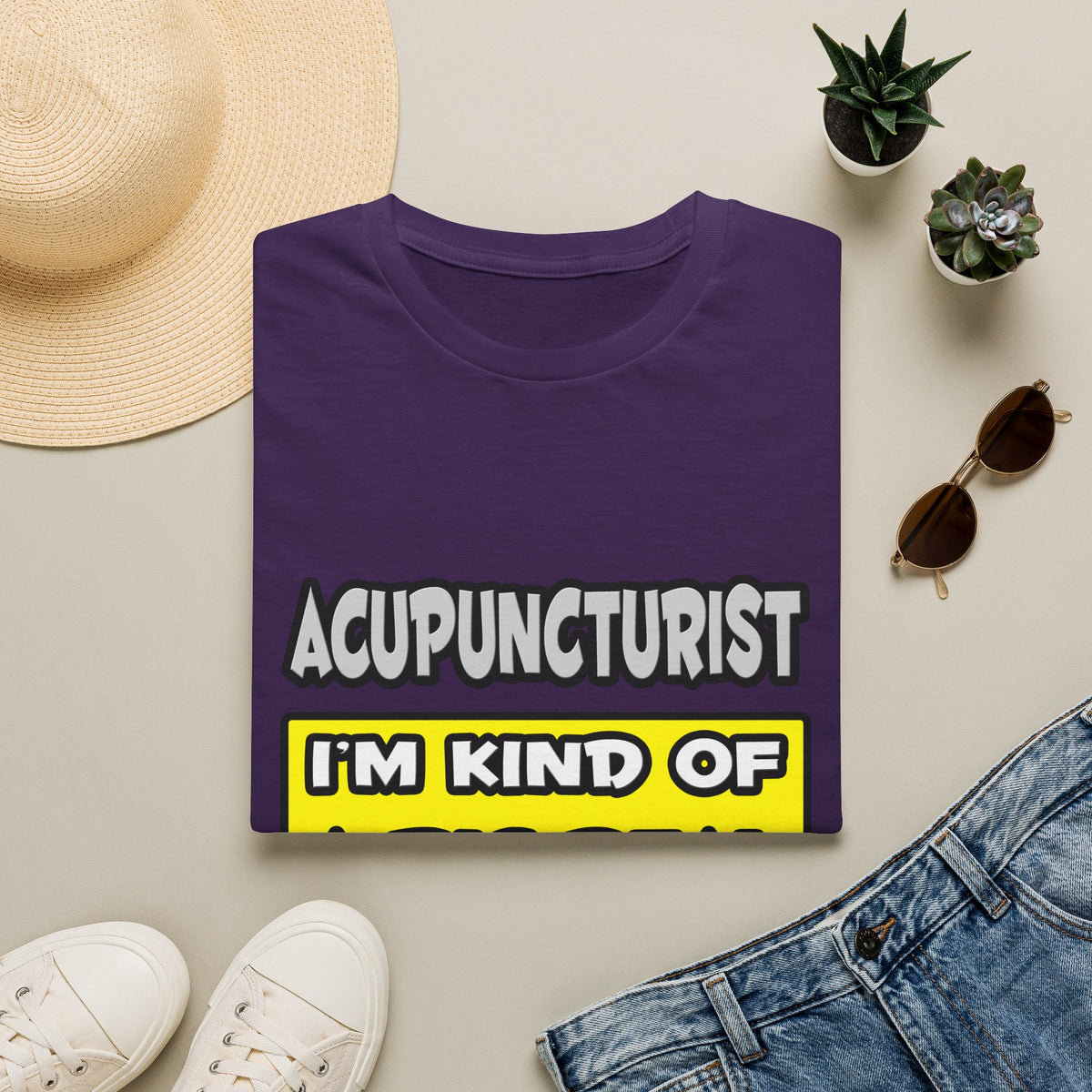 Acupuncturist .. I'm Kind of a Big Deal - Unisex Softstyle T-Shirt