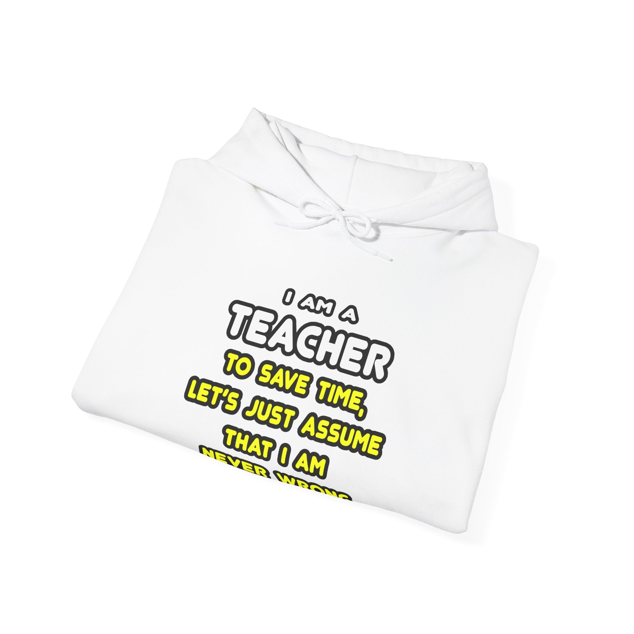 Funny Teacher T Shirts and Gifts - Unisex Heavy Blend™ Hooded Sweatshirt