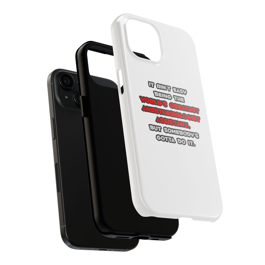 World's Greatest Anesthesiologist Asst Joke - Tough Phone Cases