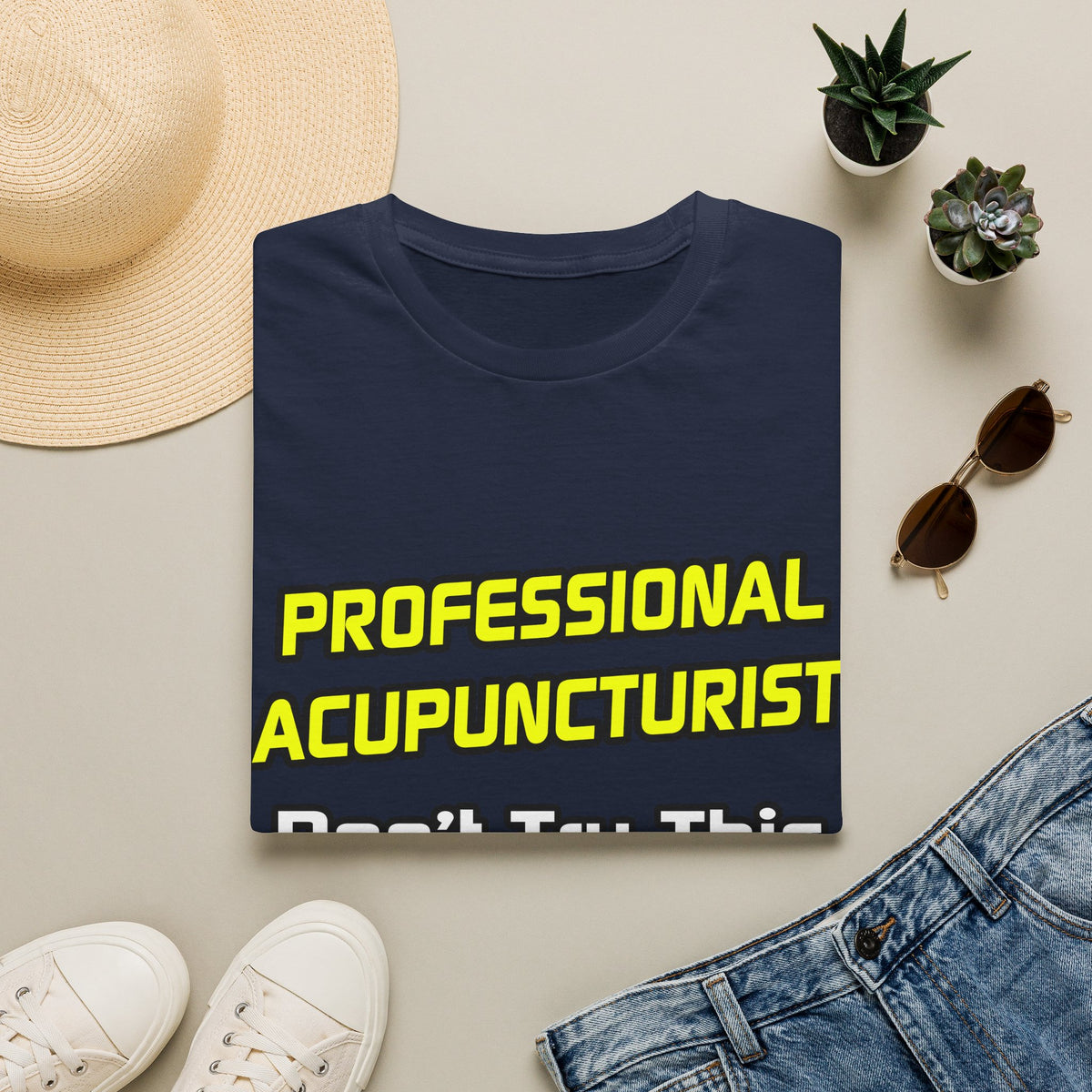 Professional Acupuncturist .. Joke - Unisex Softstyle T-Shirt