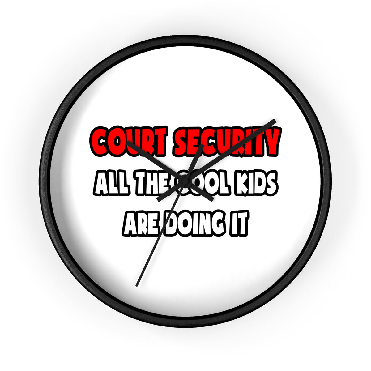 Funny Bailiff Shirts and Gifts - Wall Clock